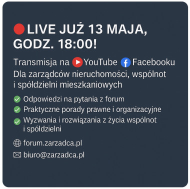 ZAPRASZAMY DZIŚ NA KOLEJNY LIVE!